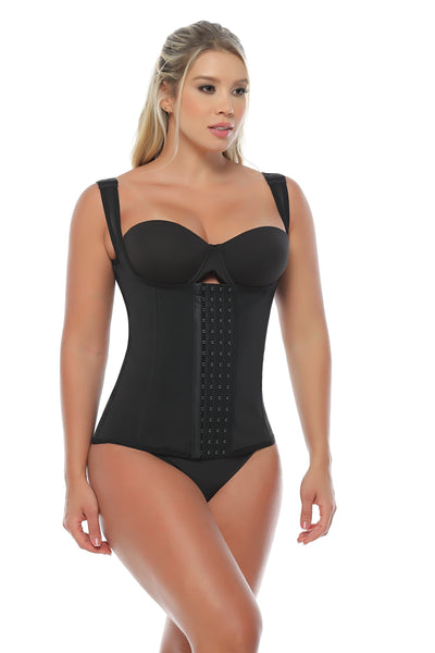 Fajas Yulii 4051 Latex Waist Trainer 4 Hooks Vest