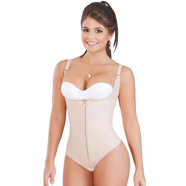 Fajas Salome Post-Op Bodysuit Full Body Shaper for Women Tummy