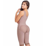 Delie by Fajas Diseños DPrada Faja Colombiana 09175 Braless Tummy Compression Garment Cafe'
