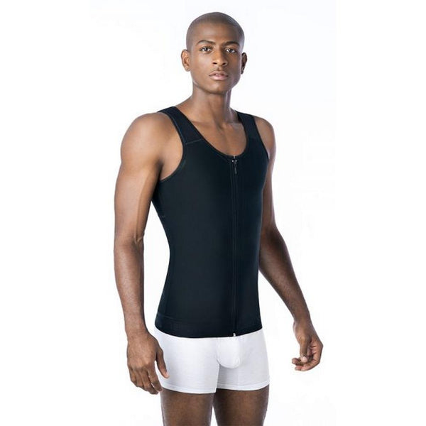 Faja-Colombiana-Melibelt-4011-High-Compression-Vest-posture-corrector-Coffe