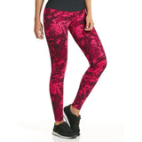 Haby 61400 Women High Waist Sports Tights Workout Running Pant Legging Red