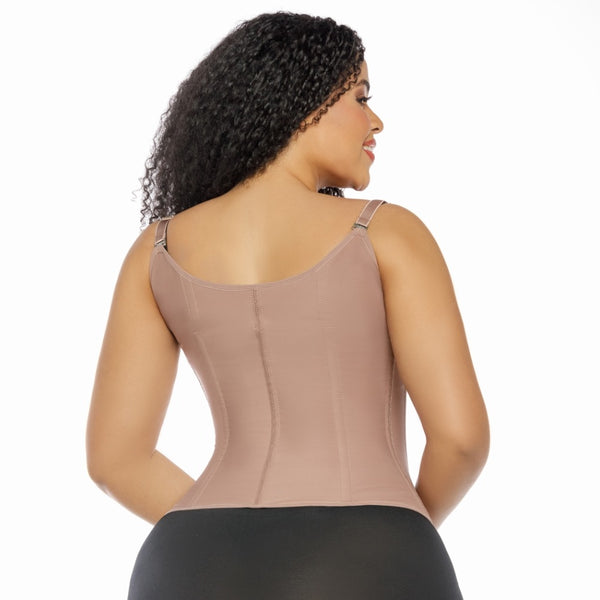 63136 Lady's Vest Waist Trainer with Zipper