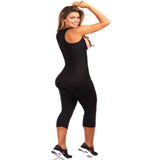 Fajas-Yulii-model-3306-Invisible-Sport-strapless-Waist-Trainer-Latex-Neoprene-Black