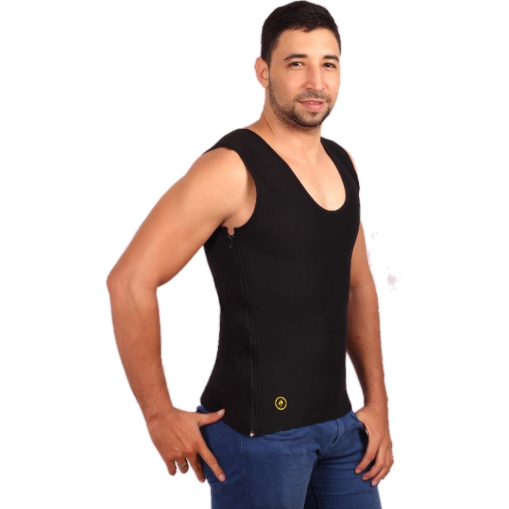 3308 Faja Colombianas Yulii  Men's Zip Vest Neoprene