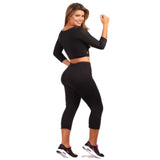 Fajas Colombiana Yulii 3305 Capri Sport Pants latex