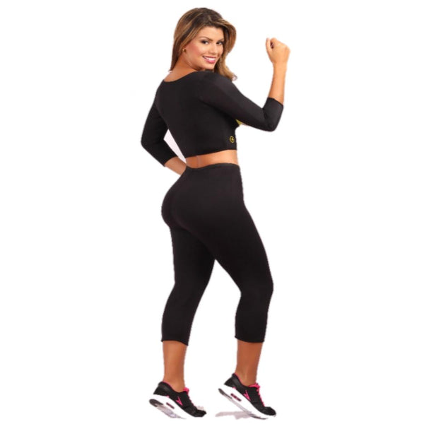 Fajas Colombiana Yulii 3305 Capri Sport Pants latex
