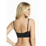 Haby 11219 Lingerie Women's Wide Base and Back Strapless Body Bra black