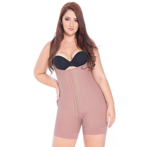 Fajas-Colombianas-Melibelt-2019-Girdle-short-brand-clothing-silicone-prevents-garment-from-rolling-Double-abdominal-reinforcement-Coffe