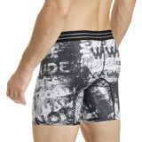 Hawai® Original Underware Men's Sleek Boxer Brief Middle Leg 41854 black
