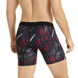 Hawai® Original Underware Men's Sleek Boxer Brief Middle Leg 41912