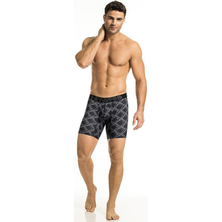 Hawai® Original Underware Men's Sleek Boxer Brief Middle Leg 41855